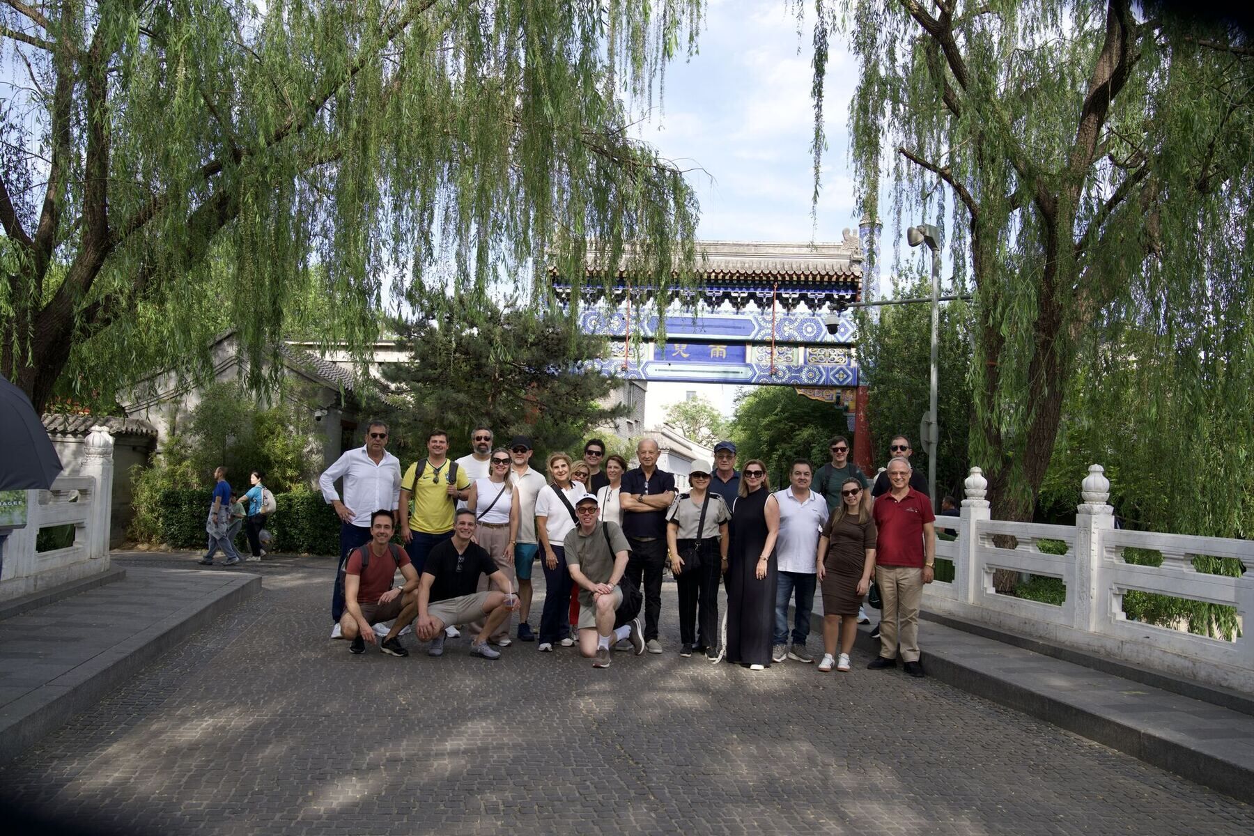 Grupo de empresários da Destino China em Pequim