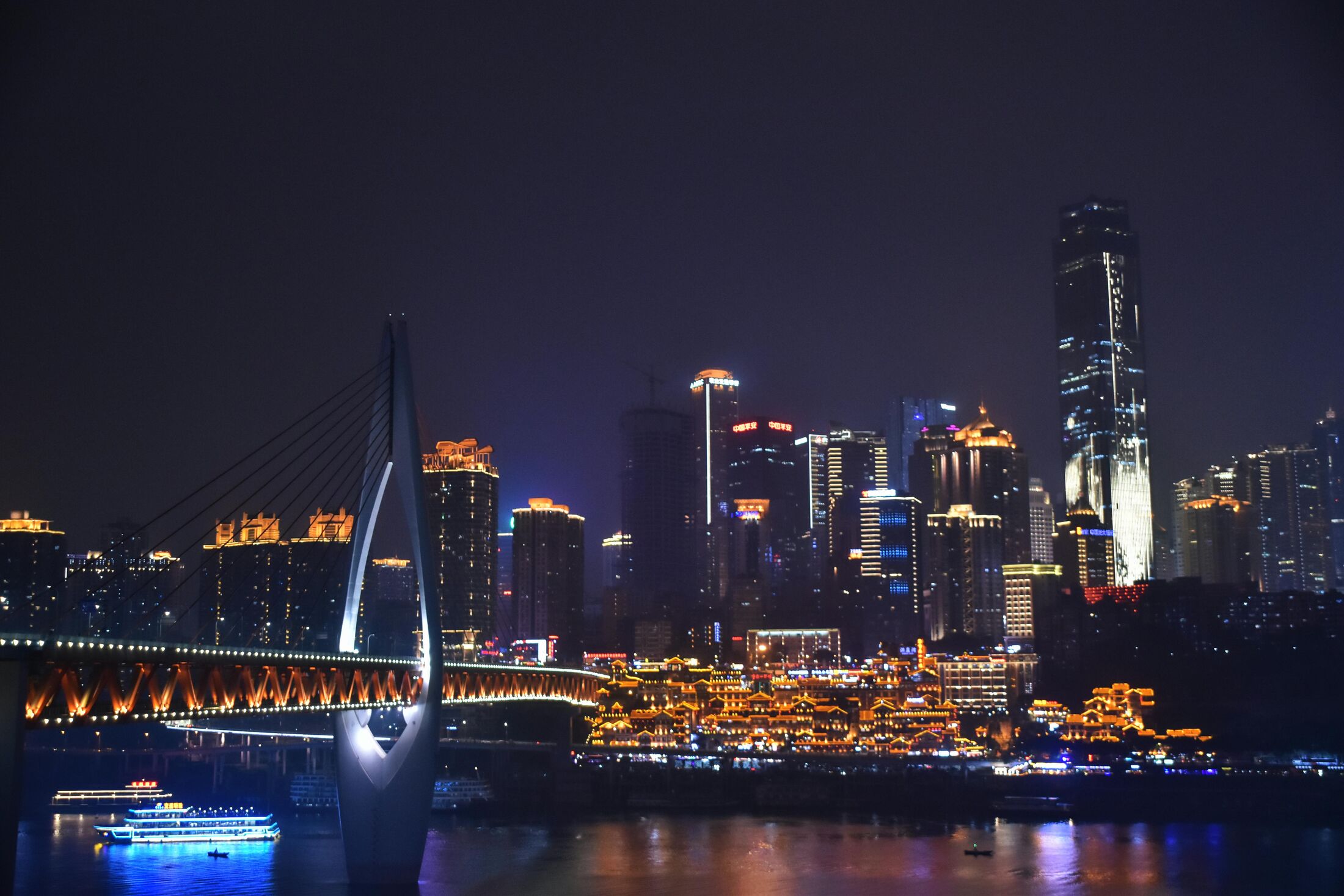 Vista de Chongqing - Foto por Lian Rodriguez