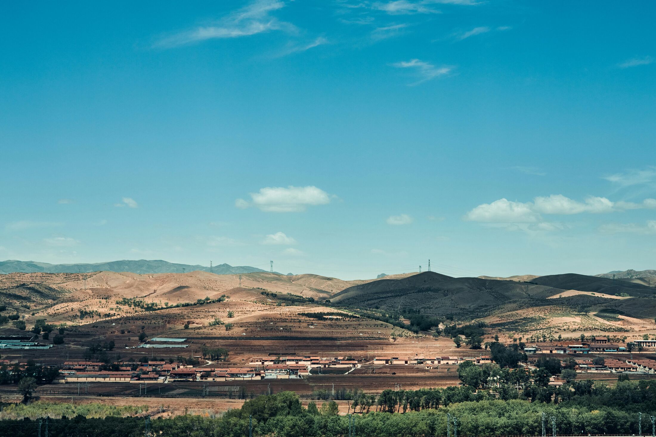 Vista de Hohhot - Foto por zhang kaiyv