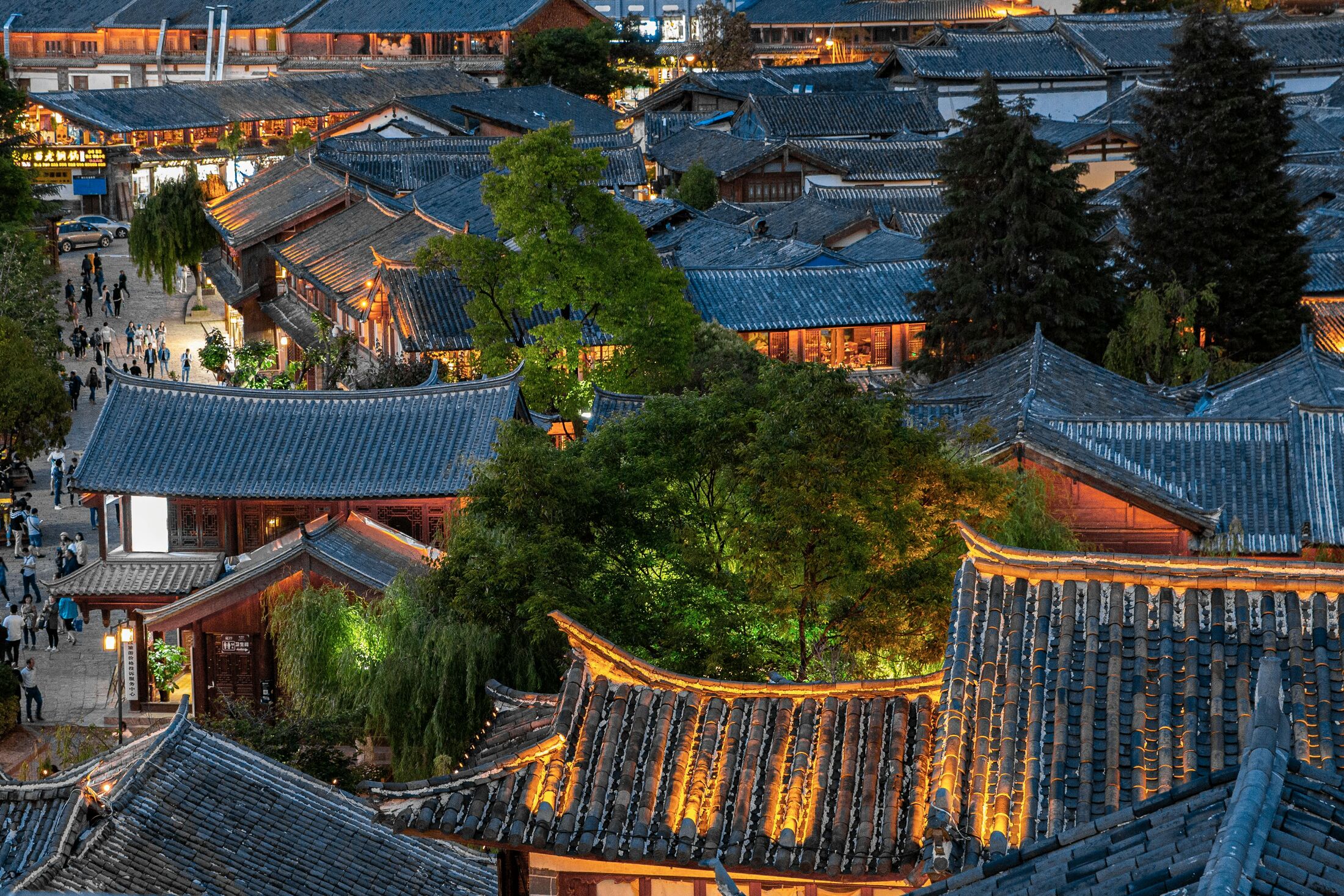 Vista de Lijiang - Foto por STEVE CHAI