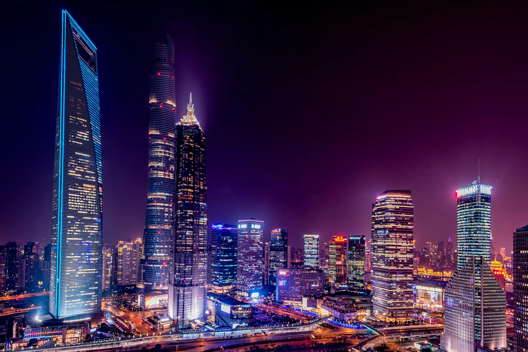 Vista de Shanghai - Foto por Peng LIU