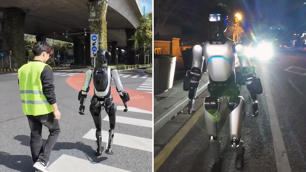 Um robo chines caminhou 106 km sem parar e entrou pro Guinness