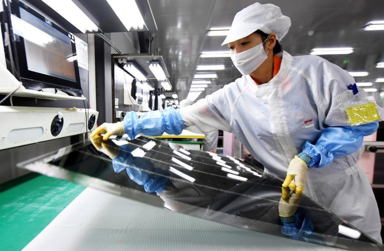 Quem fabrica: a China domina a cadeia inteira
