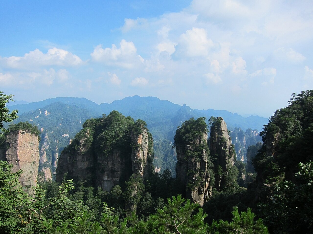 Zhangjiajie: as montanhas que inspiraram Avatar