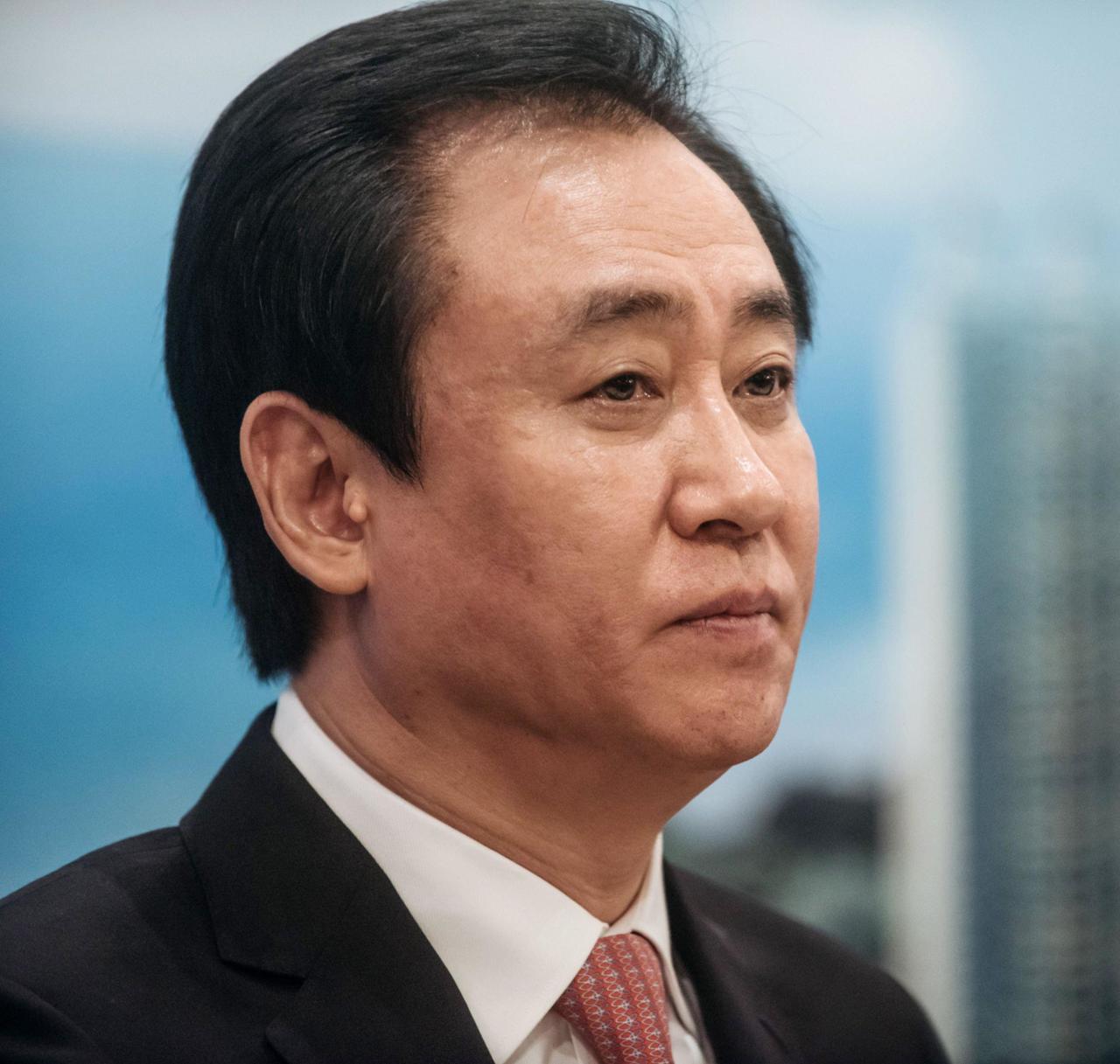 A perpétua do dono da Evergrande