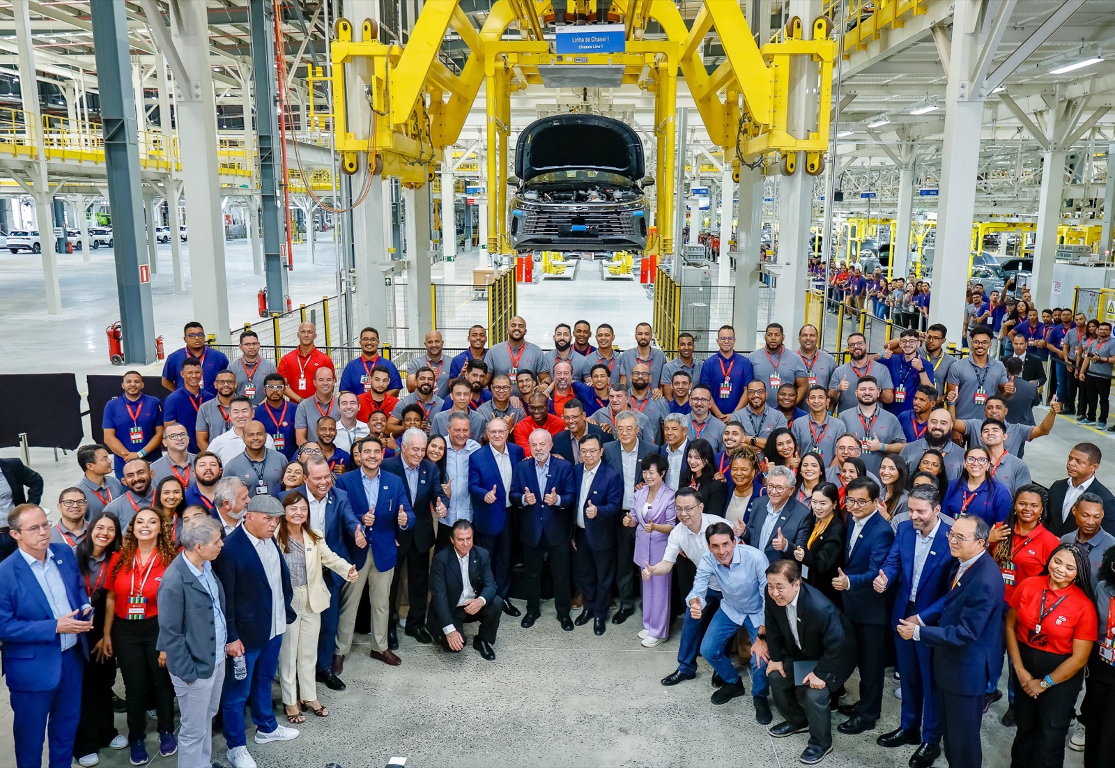 A ponta de lança: a BYD (e a fábrica na Bahia)