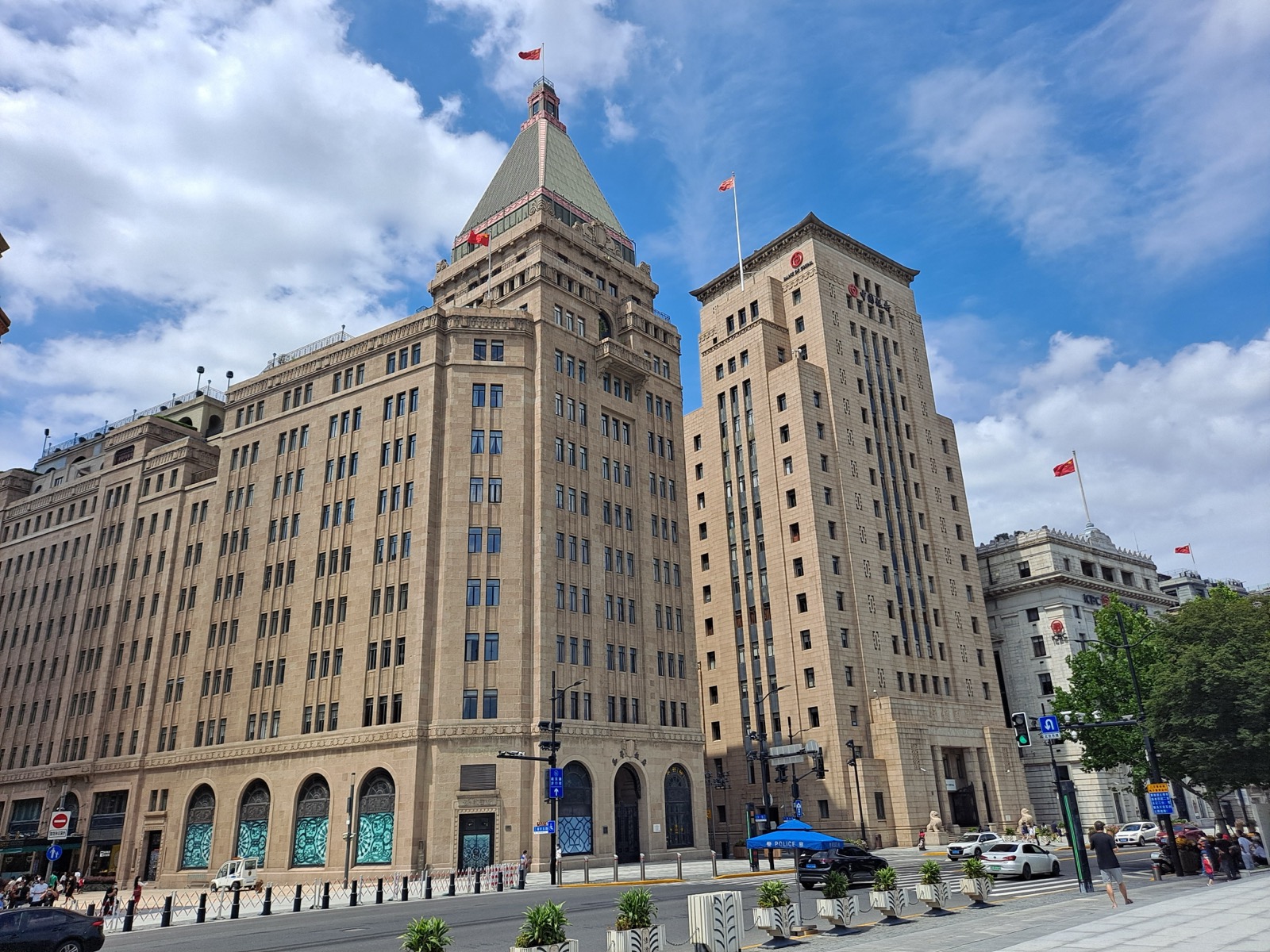 O Peace Hotel e o Wukang Mansion