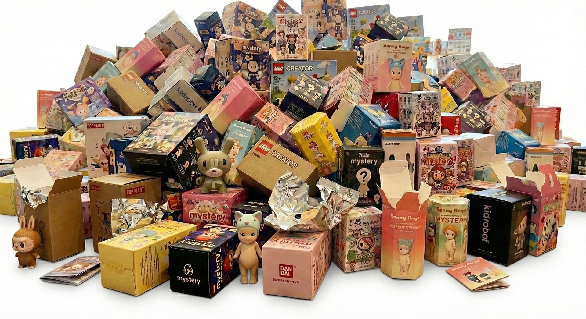 Pop Mart e a febre das lojas-robo de brinquedo