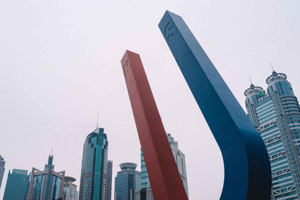 Centro financeiro de Xangai