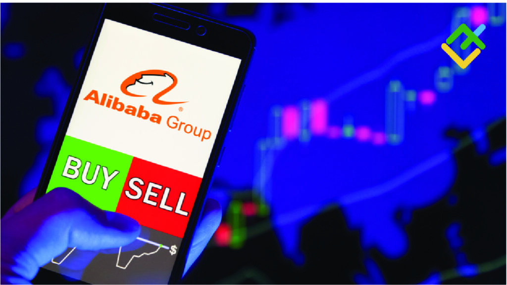 O preço das ações do Alibaba sobe na bolsa de Hong Kong.