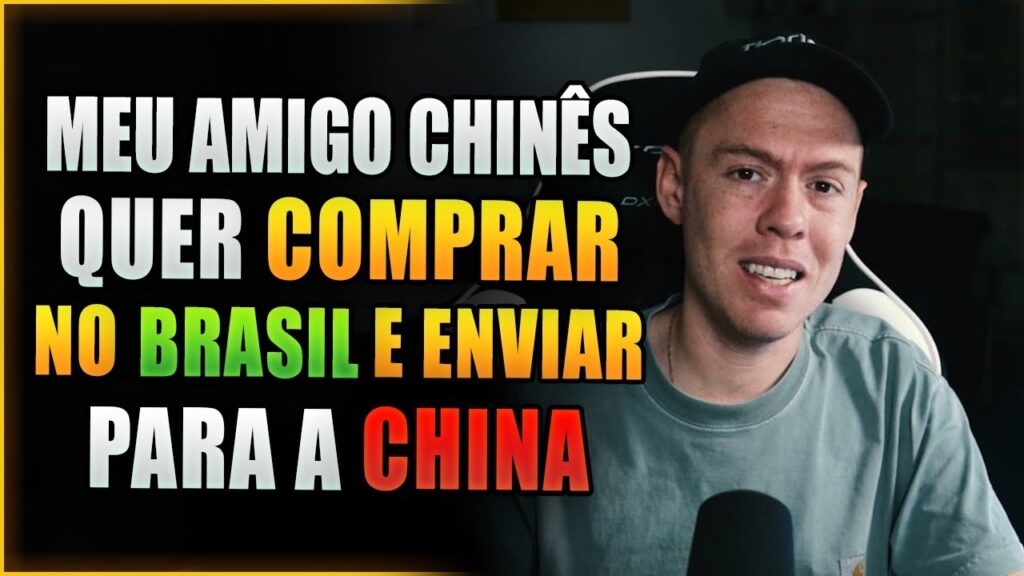 Meu amigo que compara no Brasil e envia para a China de forma simples e eficiente.