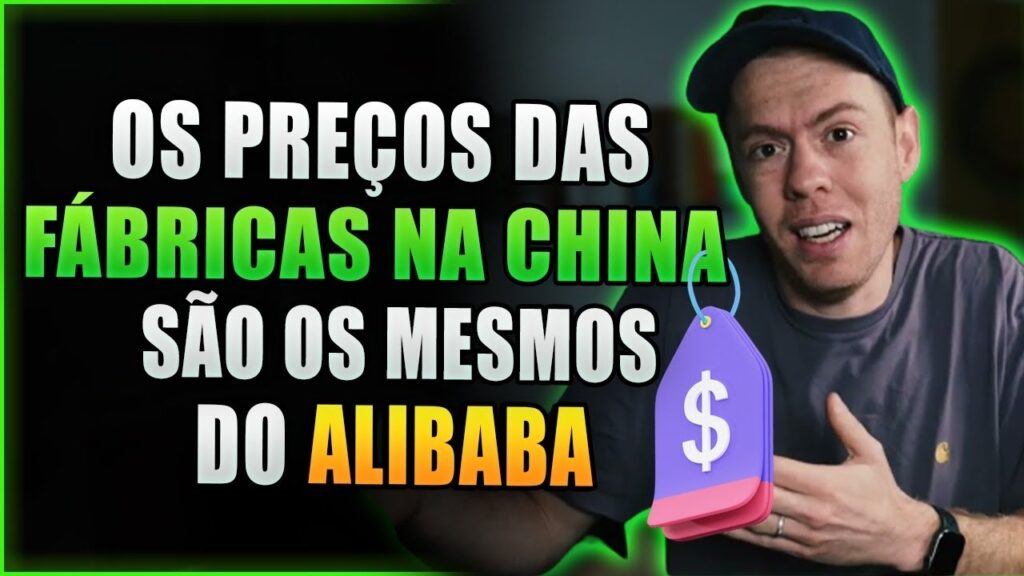 Os preços de fabricação na China são os mesmos do Alibaba.